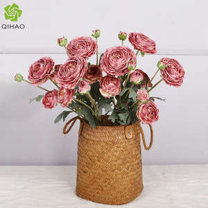 5 Flores Artificiales de Loto Snow Mountain Dew, Seda de Alta Simulación, Decoración para Bodas - Product Image 3