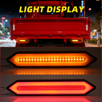 Nouvelle remorque de camion lourd adaptée avec feux de freinage, de guidage et de positionnement à LED 12V bicolores