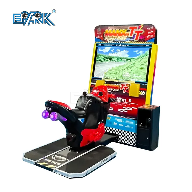 Muntautomaat Motorfiets Simulator Arcade Game Rijden Game Auto Spelletjes Voor Super Park