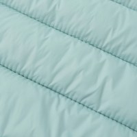 Veste matelassée écologique pour femme à col montant, fermeture éclair sur le devant, légère et durable, vente en gros OEM