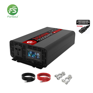Onduleur à onde sinusoïdale pure 3500W, alimentation 12V/24V/48V CC vers 220V/110V CA, haute efficacité, pour usage <span class=keywords><strong>automobile</strong></span> et domestique, alimenté par énergie solaire – Fournisseur direct usine Chine - Product Image 2