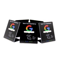 SUNLAN-Plaque NFC pour Google Review Card, NTAG 213 NFC, Menu Support, Affichage, RFID, NFC