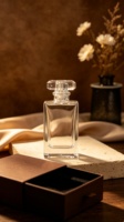 Flacon de parfum rechargeable 15ml 17ml 30ml 50ml, contenant de parfum vide, flacons plats à col serti, flacon pulvérisateur, logo personnalisé