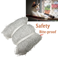 Filet de sécurité durable pour balcon et fenêtre, maille invisible empêchant les animaux de tomber