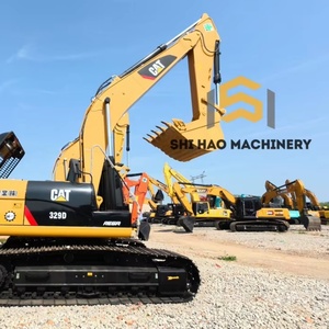 High-quality Low Operating Hours for <b>Construction</b> and Mining <b>Engineering</b> 30-ton Used CAT 329D Crawler Excavator - Product Image 1