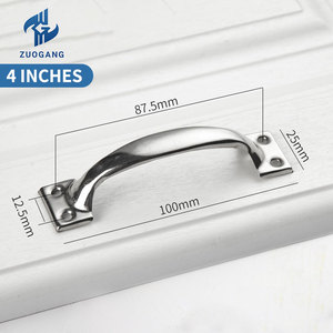 Gagang Pintu Stainless Steel Modern 6-inci untuk Lemari Pakaian, Kabinet, dan Dapur - Product Image 5