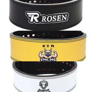 13MM Lederen Gewichthefriem Powerlifting Gymriemen Ondersteuning voor de Onderrug Heavy Duty voor Deadlifts Tactische Bescherming - Product Image 2