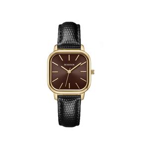 Reloj de Cuarzo Casual para Mujer, Relojes Cuadrados de Cuero Genuino, Pulseras de Reloj con Correa Intercambiable de Lujo - Product Image 1