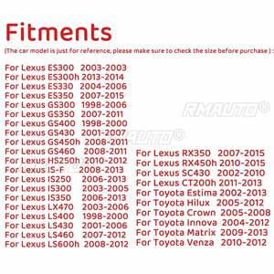 Pomo de Palanca de Cambios de Cuero para Lexus/Toyota GS300 LS460 IS250 RX350 RX450h IS350 ES300 ES350 GS350 LS430 Hilux/Matrix Venza Estima - Product Image 6