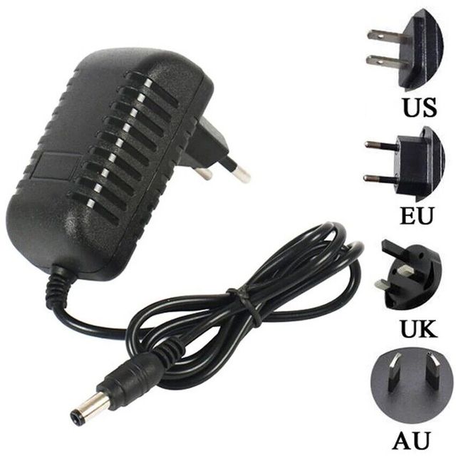 AC to DC 12V Power Adapter AC100-240V to DC12V Transformer DC 5.5MM*2.1MM 12V 1.5A 2A 3A Power Supply Charger LED Light Strip