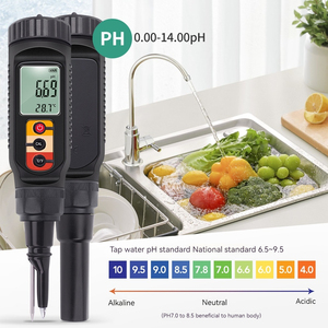 เครื่องวัดค่า <span class=keywords><strong>pH</strong></span> ของดินแป้งปากกากันน้ำเครื่องทดสอบอาหารผลไม้ใช้ในบ้านทำปุ๋ยหมักความแม่นยำสูง
