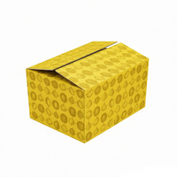 Caja de Cartón Corrugado para Embalaje Agrícola, Caja de Cartón para Plátanos, Embalaje para Fruta de Plátano