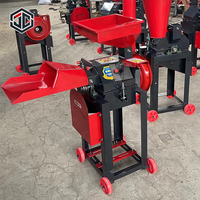 Machine à couper la paille à essence pour le traitement de l'herbe, du foin et de la paille de maïs, et de l'alimentation animale, avec moteur puissant et efficace pour les petites exploitations agricoles