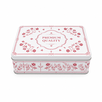 Boîte d'emballage en métal étamé de qualité alimentaire imprimée sur mesure pour biscuits, bonbons, thé et chocolat – Contenant cadeau en fer blanc – Vente en gros