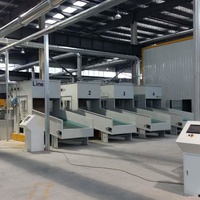 Ligne de production de feutre de laine de machine d'ouvreur de balle continu de fabricant d'usine de la Chine Machine nonewoven d'ouate de liaison thermique