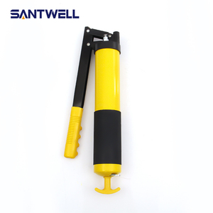 ปืนอัดจาระบีแรงดันสูง 10000PSI แบบแมนนวล, ปืนอัดจาระบีแบบคันโยกวาล์วลมคู่ 400CC 600CC พร้อมหัวอลูมิเนียมอัลลอย - Product Image 3