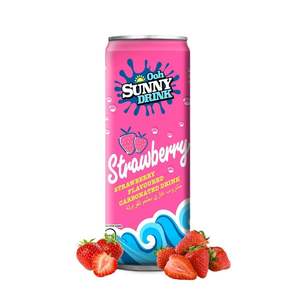 Bebidas Ooh Sunny, Bebidas Carbonatadas de 325 ml, Concentrado Frutal y Efervescente, Agua con Gas, Bebidas Listas para Beber en Latas - Product Image 3