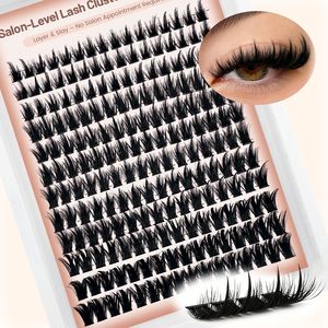 Extensions <span class=keywords><strong>de</strong></span> <span class=keywords><strong>cils</strong></span> en grappe effet anime, style manga, pointus, pour 10-12mm, en cheveux synthétiques, faits à la main, 12 rangées, réutilisables, faux <span class=keywords><strong>cils</strong></span> DIY - Product Image 1
