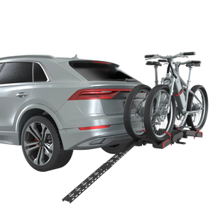 Porte-vélos universel pliable avec système de fixation inclinable pour vélos à pneus larges (2 roues) - Product Image 6