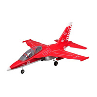 Passe-temps Jouets Électriques Avion FMS Ventilateur Canalisé Yak-130 V2 Rouge Super Scale RC Avion 70mm EDF Jet 6S PNP (pas de Chargeur de Batterie Radio)