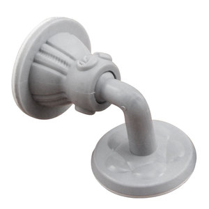 Door Stopper <b>Floor</b> Mount No Drill Plastic Silent Anti Collision Modern Simple Design - Product Image 5