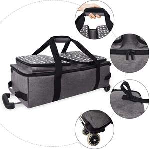 Étui <span class=keywords><strong>de</strong></span> rangement pour <span class=keywords><strong>Machine</strong></span> à découper en plastique, avec roues, détachable, bagage à roulettes, pour crinière explosion <span class=keywords><strong>Air</strong></span> <span class=keywords><strong>2</strong></span> - Product Image 5