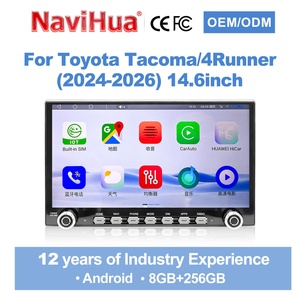 หน้าจอรถยนต์ NaviHua ขนาด 14.6 นิ้ว ระบบแอนดรอยด์ วิทยุติดรถยนต์ สเตอริโอในรถยนต์ รองรับ Carplay ระบบนำทาง มัลติมีเดีย สำหรับรถยนต์โตโยต้า ทาโคมา 4Runner ปี 2024-2026 - Product Image 1