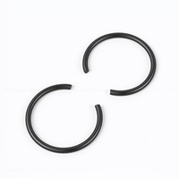 Custom Fastener DIN7993/DIN9045 Stainless Steel Spring Steel 65Mn Round Wire Retaining Ring for Shaft and Hole Snap Ring