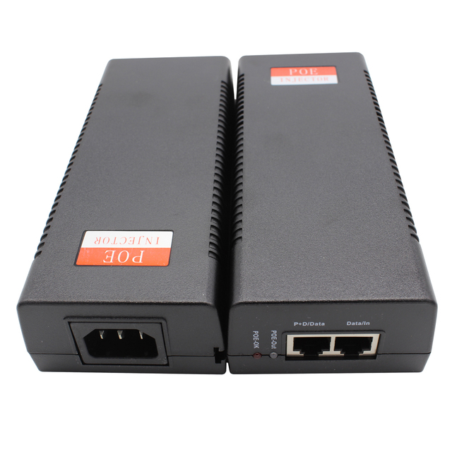 10/100Mbps POE Injector 15w 30w 60w 90w Power Over Ethernet POE Injector Extender for CCTV IP Accessories
