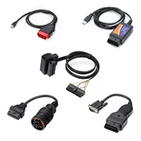 Obd2 Obd Obd2 Flat Cable Car Gps Tracking Obdii Obd2 Electric Socket Power Male Female Connector Open Db15 Housing J1939 Rj45 Usb To Flat Ii Obd Cable