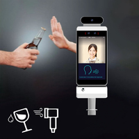 Sistema de Control de Asistencia con Alcoholímetro, Reconocimiento Facial, Terminal de Detección de Alcohol Previo al Trabajo para Conductores de Camiones, Compatible con Logotipo OEM/ODM