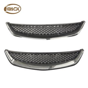 Griglia Anteriore Cromata I-Pack Auto Parts per <span class=keywords><strong>Honda</strong></span> Civic 2001-2005, Griglia Paraurti Anteriore - Product Image 5