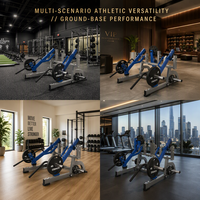 Appareil d'entraînement à domicile pour musculation, squat, exercices des jambes, fessiers et cuisses