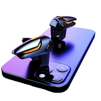 DY01 NUEVO ESTILO Controlador de Juego Compatible con Call of Duty CF IOS, Joystick con Doble Vibración, Freno de Mano, Gatillo con Cable e Inalámbrico