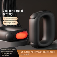 Masseur vibrant transfrontalier pour fascias, pour épaules, cou et exercices de yoga, avec batterie intégrée, mini appareil de relaxation musculaire vibrant