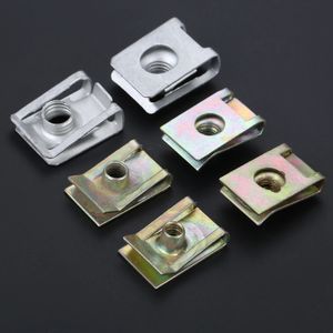 Attache automatique M5 M6 M8 5mm 6mm 8mm Clips pour panneau de roulement de moteur de voiture écrou en spirale vitesse universelle <span class=keywords><strong>pince</strong></span> de <span class=keywords><strong>montage</strong></span> en Zinc - Product Image 3
