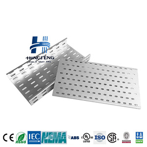 Bandeja para Cables con Recubrimiento Epóxico, de Alta Calidad, Galvanizada y con Recubrimiento en Polvo, Perforada - Product Image 1