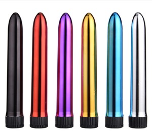 منتجات مثيرة: هزاز صغير متعدد السرعات بطول 7 بوصات يعمل بالبطارية لتحفيز نقطة <span class=keywords><strong>G</strong></span>، ألعاب جنسية للنساء - Product Image 1