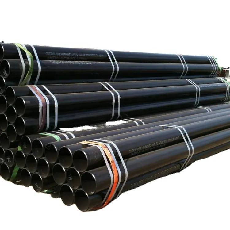200mm diameter API 5l x60 water delivery galvanized carbon seamless steel pipe