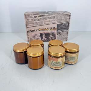 <span class=keywords><strong>Bougie</strong></span> parfumée artisanale biologique personnalisable pour les fêtes de Diwali - Plusieurs tailles et styles - Aromathérapie - Parfums anti-<span class=keywords><strong>moustiques</strong></span> - Product Image 6