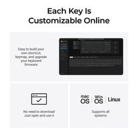 原装 Keychron K3 Max 2025 新款机械键盘无线超薄适合游戏玩家办公多系统适配