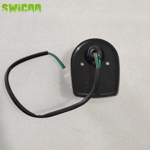 Feu arrière rétro haute performance avec lentille transparente et ampoule rouge pour Honda Dax & <span class=keywords><strong>Skyteam</strong></span> - Product Image 6