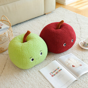 หมอนอิงแอปเปิ้ลนุ่มฟู น่ารัก รูปทรง<span class=keywords><strong>ผล</strong></span><span class=keywords><strong>ไม้</strong></span> หมอนอิงแอปเปิ้ลแสนสบายสำหรับตกแต่งห้องนอน โซฟา และบ้าน - Product Image 3