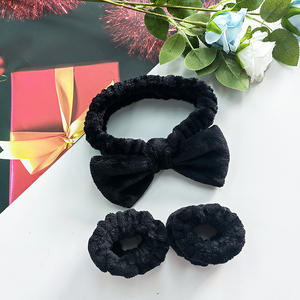 थोक महिलाओं को धोने का फेस स्पा हेडबैंड लोचदार मेकअप सॉफ्ट प्लग हेयरबैंड रंगीन बाल बैंड - Product Image 4