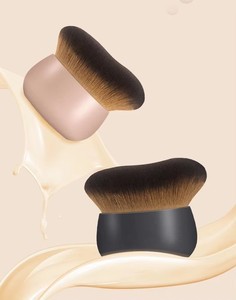 Pinceau Kabuki de <span class=keywords><strong>Maquillage</strong></span> Écologique de Haute Qualité, Manche en Plastique, Poils Synthétiques, Outil de <span class=keywords><strong>Maquillage</strong></span> <span class=keywords><strong>Désinfectant</strong></span>, Rasage du Visage JHD - Product Image 5