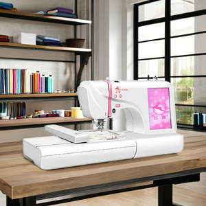 Machine à broder numérique informatisée multifonctionnelle avec moteur - Couture professionnelle et motifs personnalisés DIY - Product Image 1
