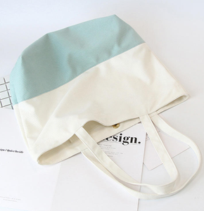 Wholesale Shoulder Heavy Canvas Cotton Handbag Shopping <b>Bag</b> Customized LOGO Label - Product Image 1