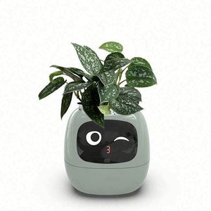 Maceta Digital Electrónica de Plástico Pequeña con Mascota Virtual Tamagotchi, Control por APP, Ecológica, para el Hogar, Interacción Creativa en Interiores - Product Image 1