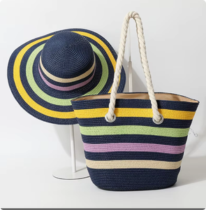 Bolso de <span class=keywords><strong>Playa</strong></span> y Picnic para Mujer Más Vendido - Bolso Tejido Colorido - El Secreto para Lucir con Estilo y Tomar Fotos Increíbles - Product Image 5