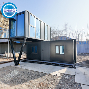 Casa Contenedor Prefabricada de Acero Ecológica Moderna Móvil de <span class=keywords><strong>Dos</strong></span> Pisos Tipo Cabaña Apple con Cocina CNMC para Escuela/Taller 1 - Product Image 2